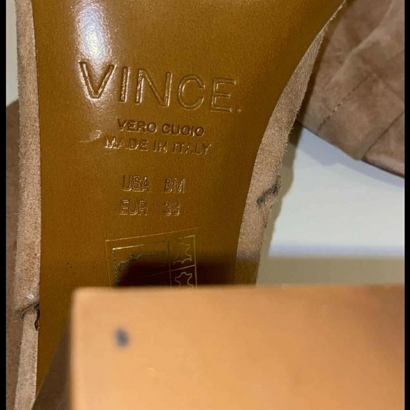 Vince OpenToe Booties - Picture 8 of 9